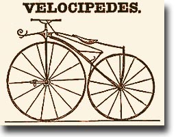 An advertisement for Parisian Velocipedes in Harper's Weekly, Feb. 13, 1869, page 112.