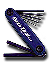 Multi-tools are useful on the trail, but there's nothing like a full-size hex key when it comes to tightening stubborn bolts. 

Park Tool has been manufacturing bicycle-specific tools since 1963 and is currently the worlds largest bicycle tool manufacturer.  Hyperlink to Park Tools.