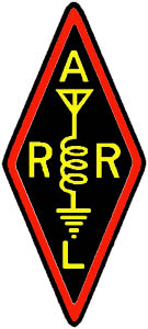 American Radio Relay League logo and hyperlink