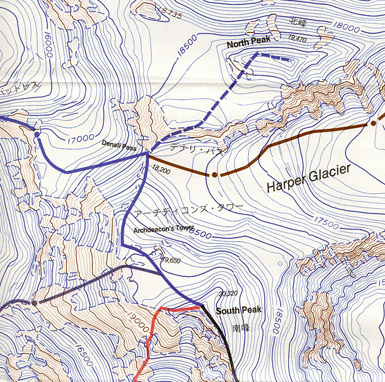USGS 1:25,000 McKinley Summit Section